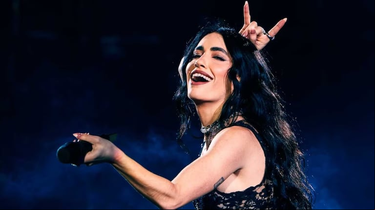 Lali se emocionó por el apoyo de su público este fin de semana. (Foto: Juli García - @juligarciafotografia)