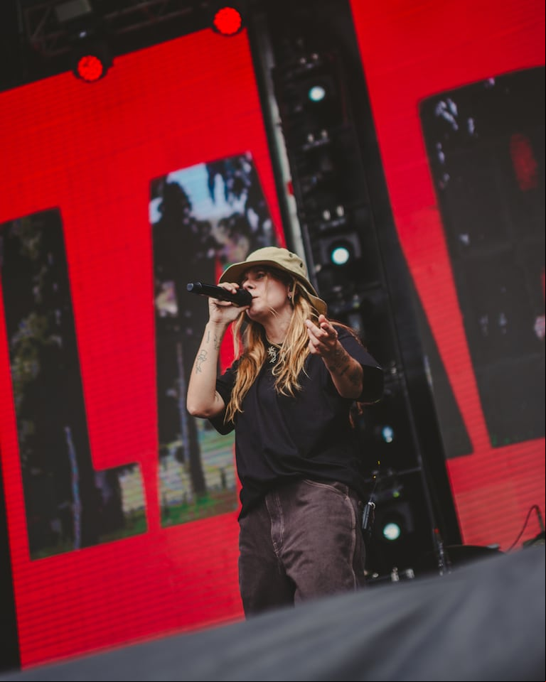 Lara 91K, presente en el Cosquín Rock. (Fuente: prensa Cosquín Rock)