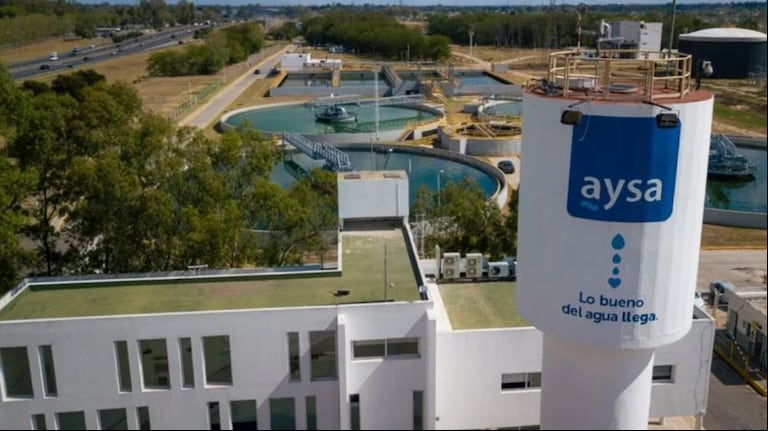 Las boletas de AySA subirán 1% en junio (Foto: AYSA)