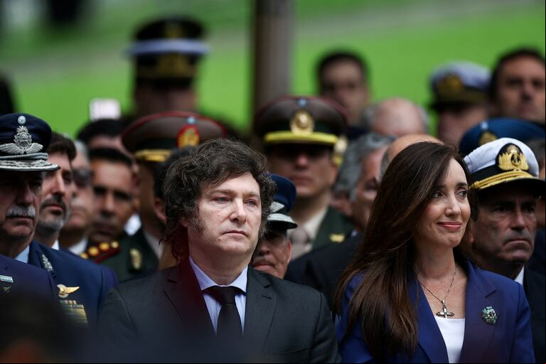 Las diferencias entre el Presidente Javier Milei y la vice Victoria Villarruel son irreconciliables. (Foto: REUTERS/Agustin Marcarian)