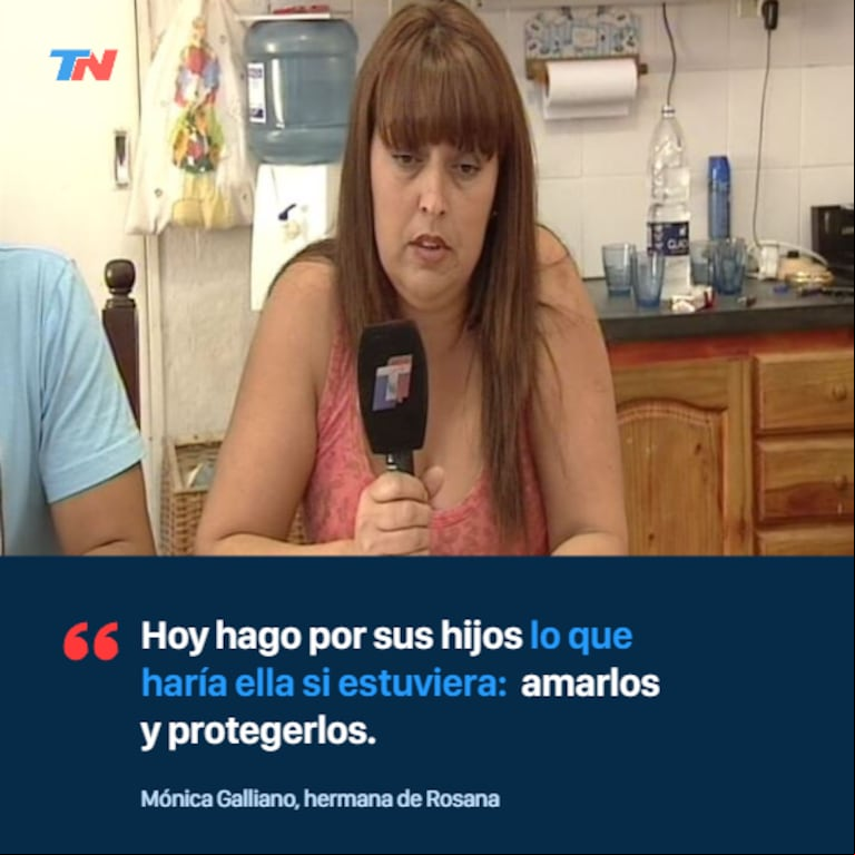 Las esquirlas del crimen de Rosana Galliano persisten: “Los hijos no reconocen lo que hizo el padre”