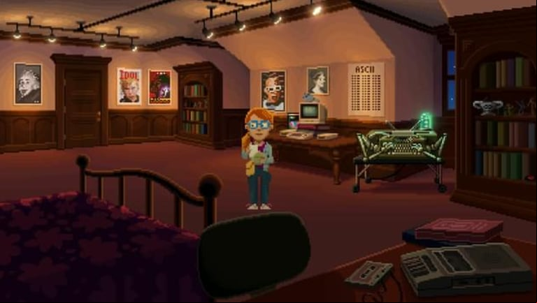 Las mejores aventuras gráficas para pasar el verano. (Captura: Thimbleweed Park)