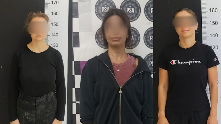 Las mujeres quedaron alojadas en la sede de la PSA. (Foto: Policía Federal)