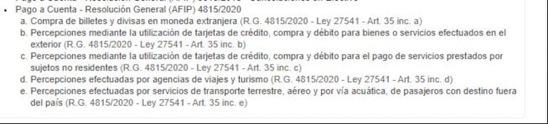 Las opciones de devolución de impuesto por compra de divisas o gastos en el exterior