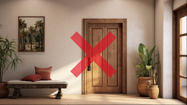 Las puertas de madera no van más: la nueva tendencia que se impone en los hogares y aporta luz natural. (Foto: Freepik)