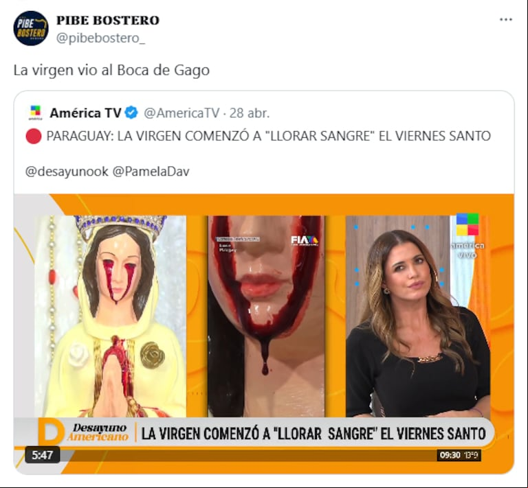 Las redes se inundaron de memes y reacciones tras la salida de Fernando Gago. (Captura: X/@pibebostero_)