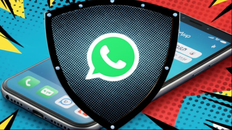 Las seis claves para que tu WhatsApp sea imposible de hackear. (Imagen: GeminiAI)