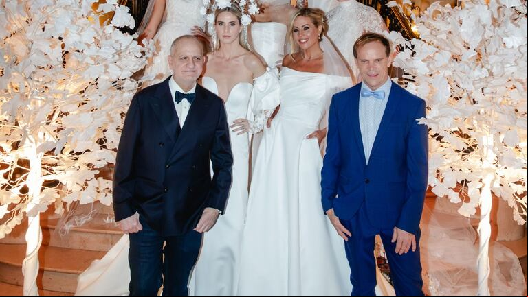 Laurencio Adot cerró el día 2 de Bridal Runway Latam con Barbie Simmons en la pasarela. (Foto: Due Fashion Agency)