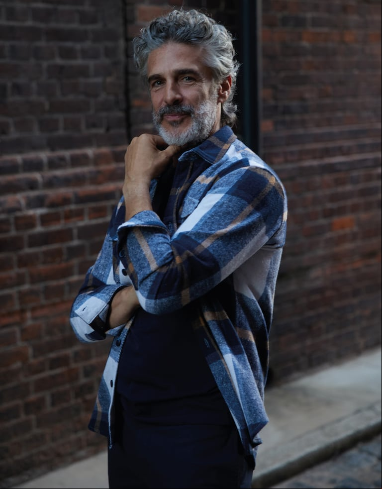 Leonardo Sbaraglia en la campaña del Día del Padre de Devré. (Foto: Devré)