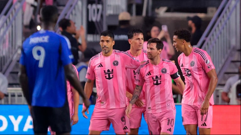 Lionel Messi anotó el 1-0 de Inter Miami contra Montreal. (Foto: Reuters)