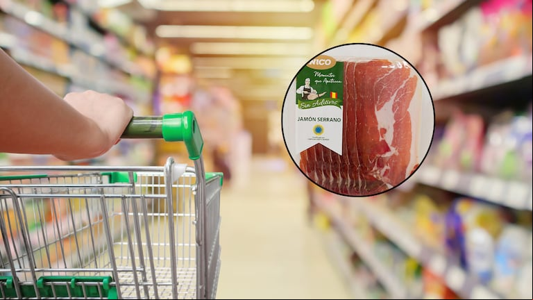 Llegó un jamón crudo español a la Argentina: cuánto sale y la diferencia de precio con los nacionales (Fotos: Adobe Stock y Coto).