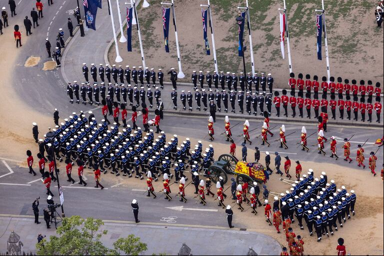 Londres fue escenario del llamado "funeral del siglo".(Foto: Rupert Frere/Reuters)