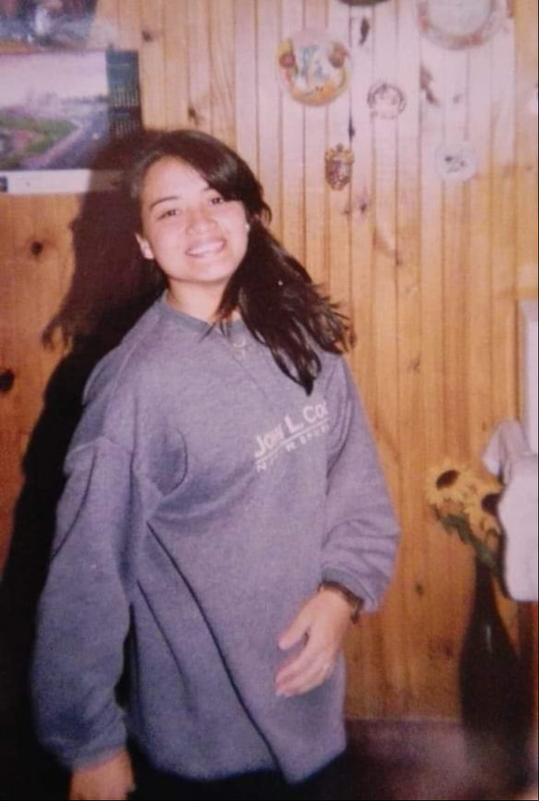 Lorena a los 16 años. Ya tenía dudas sobre su identidad. (Foto: gentileza Lorena Gomez)