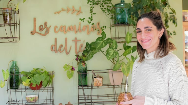 Los caminos del té: una pareja pasó de elaborar dulces y conservas a exportar a EE.UU. y China. (Foto: gentileza Paula Ruffino).