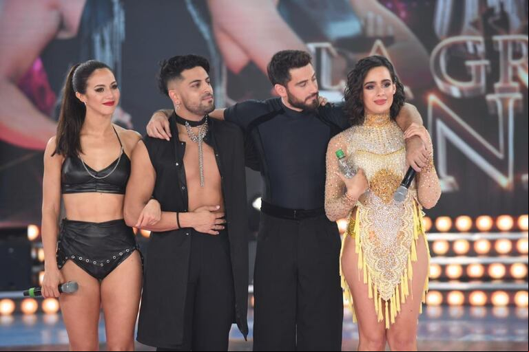 Los exnovios protagonizaron la final más impactante del Bailando. (Foto: Twitter/Laflia).