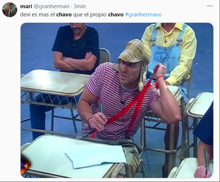 Los memes tras el homenaje de los participantes de "Gran Hermano" a "El Chavo del 8". (Foto: X)