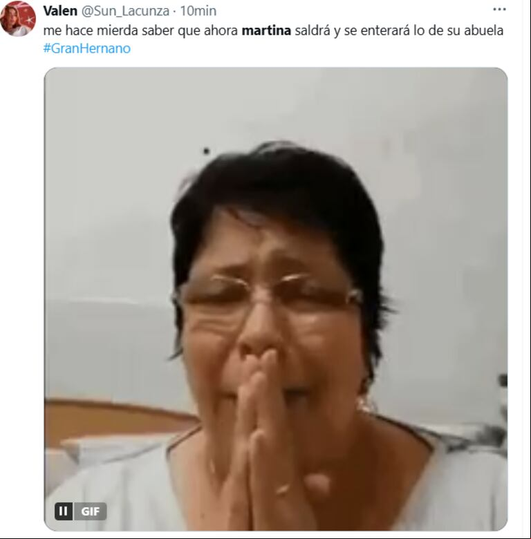 Los memes tras la salida de Martina de la casa de "Gran Hermano". (Foto: X)