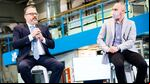 Los ministros Matías Kulfas y Martín Guzmán hicieron el anuncio ante representantes de Argencon, Accenture, Globant, PWC, Ernest & Young, Tax&Legal, Laboratorios Bagó y el INVAP. (Foto: Ministerio de Producción).