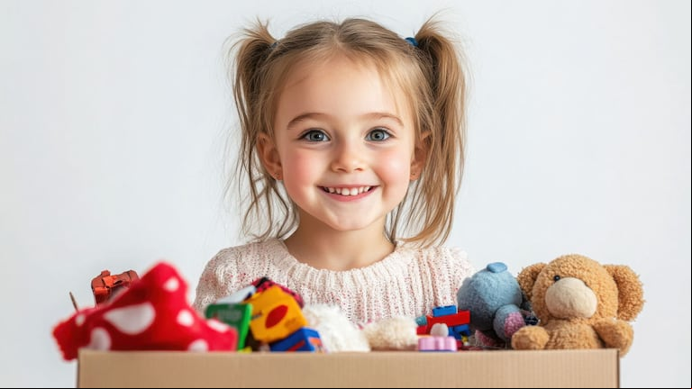 Los niños pueden colaborar juntando sus juguetes. (Foto: Adobe Stock)