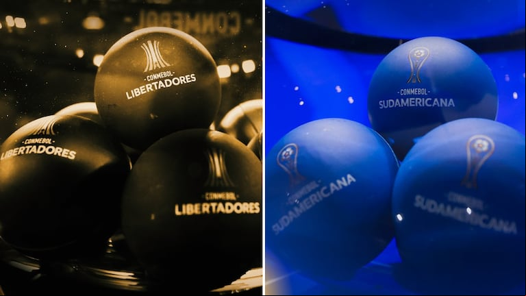 Los octavos de final deberán esperar más de dos meses. (Foto: x.com/@Libertadores y @Sudamericana)