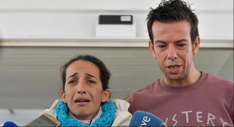 Los padres de Gabriel Cruz Ramírez. (Foto: RTVE)