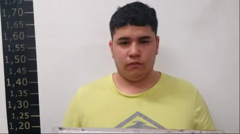"Lucho" Cantero, el hijo de "Pájaro" y Lorena Verdún. (Foto: Policía).