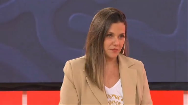 Luciana Rubinska remarcó que su vínculo con Alberto Fernández era estrictamente laboral. (Foto: Captura de ESPN)