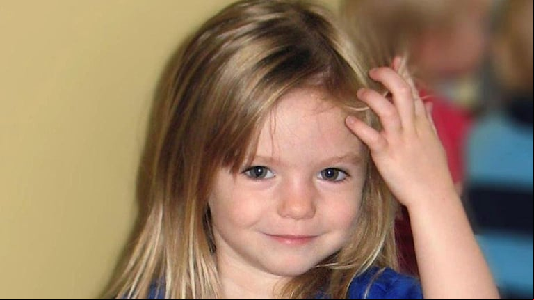 Madeleine McCann, la nena que desapareció en Portugal en 2007. (Foto: AP).
