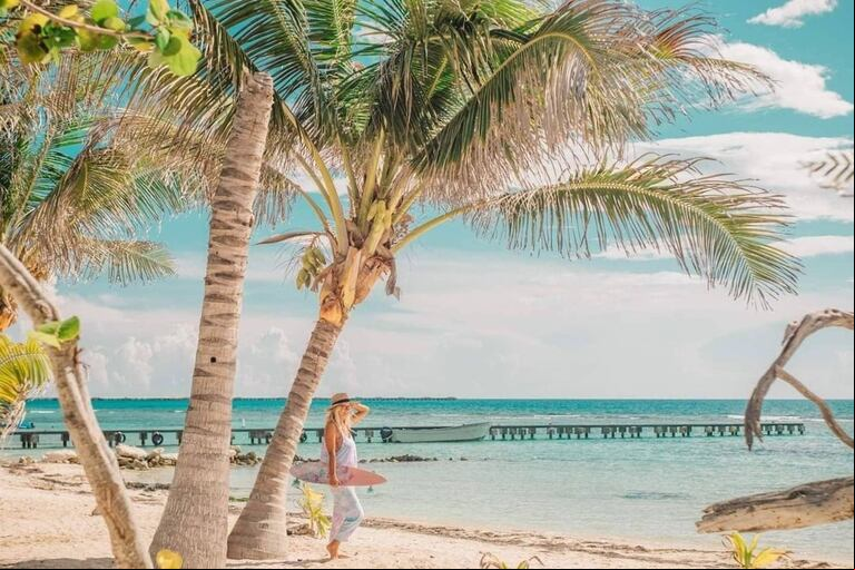 Mahahual es un pueblito de pescadores en el sur del estado de Quintana Roo. (Foto: Instagram @visitmahahual)