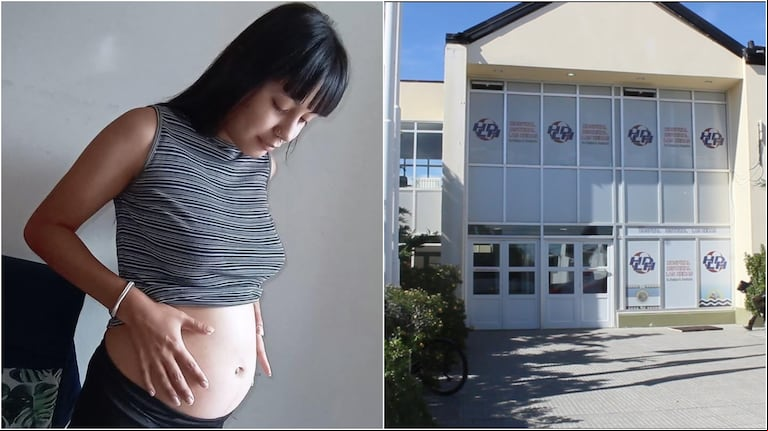 Maira tiene 18 años y su bebé nació con siete meses de gestación (Foto: Camila Legue/Gobierno de Santa Cruz).