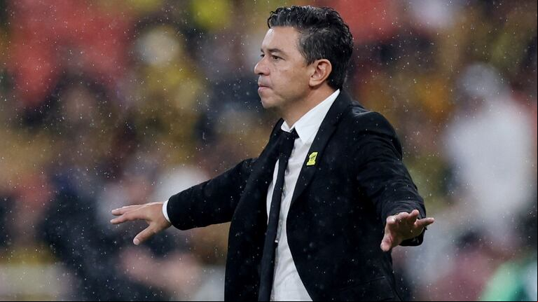 Marcelo Gallardo está en la cuerda floja en el Al Ittihad. (Foto: Reuters)