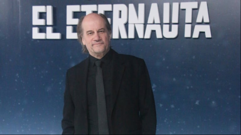 Marcelo Subiotto en la alfombra blanca de El Eternauta (Foto: Movilpress)