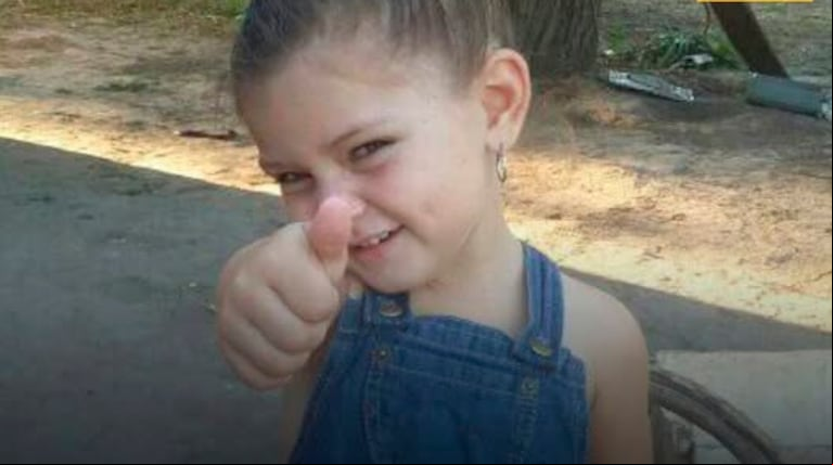 María Maidana tenía cinco años. (Foto: Facebook/Algo está pasando).