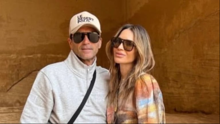 María Vázquez y Adolfo Cambiaso desplegaron estilo en Dubái. (Foto: Instagram/@mariavqz1)