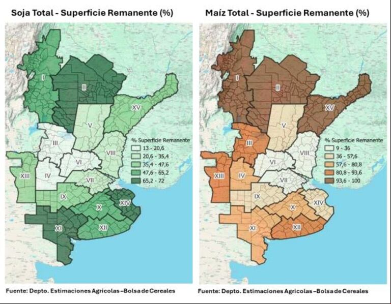 Más de 1,2 millones de hectáreas en riesgo por lluvias en el norte y oeste bonaerense