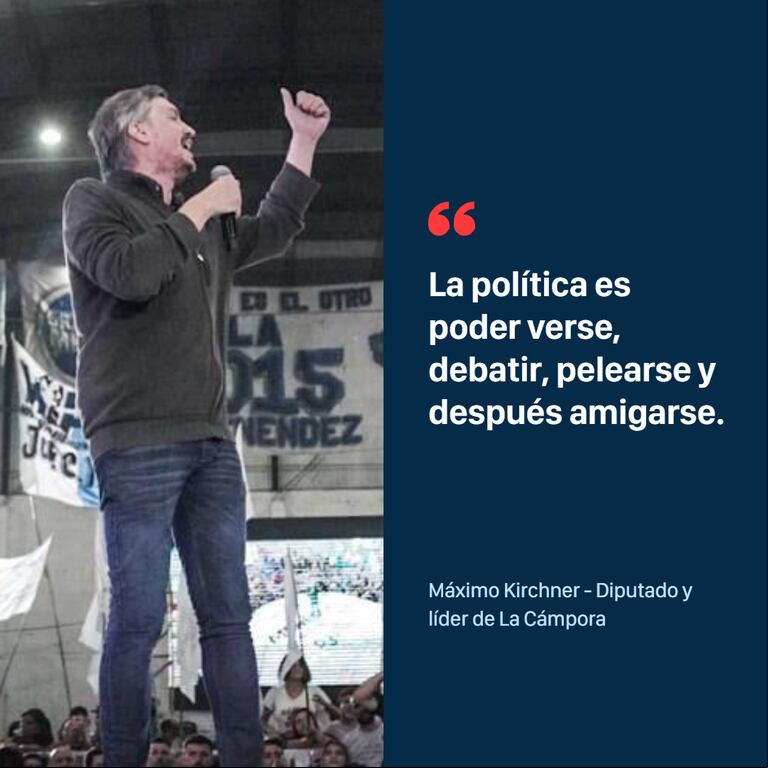 Máximo Kirchner: “A Néstor y a Cristina nunca les tembló la pera para defender a los trabajadores”