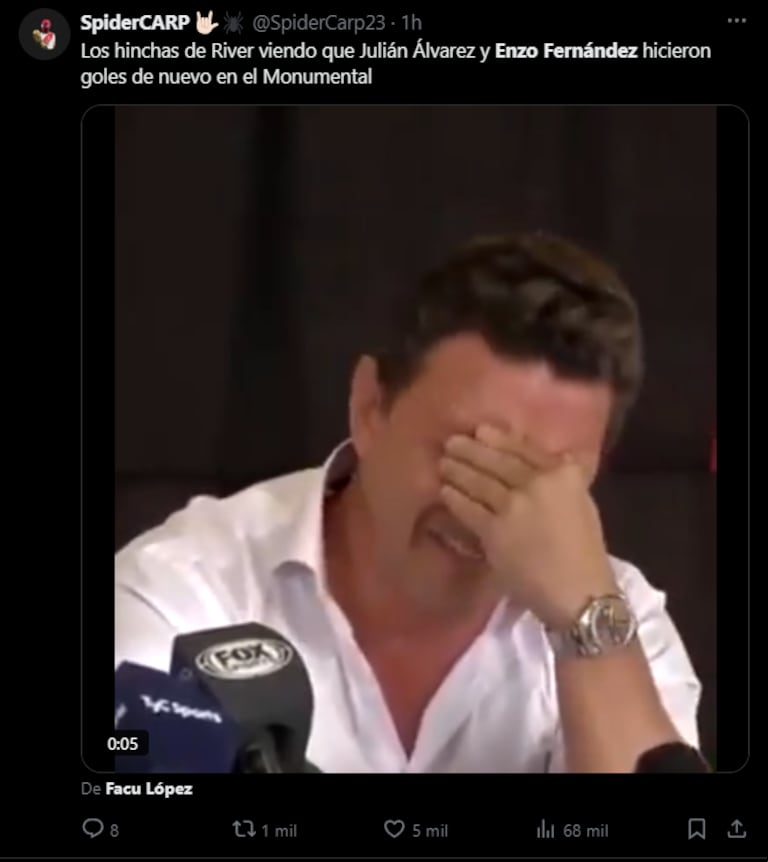 Memes: la Selección argentina le ganó a Brasil por 4-1 y las redes explotaron contra Raphinha y Vinícius. (Foto: X)
