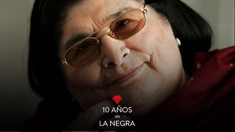 Mercedes Sosa, una gran voz que sigue emocionando (Foto: AFP/Juan Mabromata).