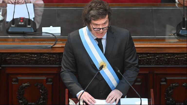 Milei busca la unión dentro de su Gabinete. (Foto: Télam)