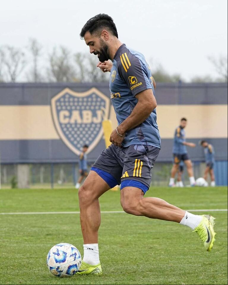 Milton Giménez sería titular en Boca para enfrentar a Independiente. (Foto: BocaJrs/IG)
