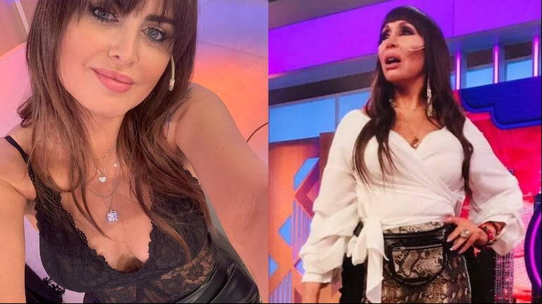 Moria Casán fulminó a Silvina Luna por haber renunciado a su programa (Foto: Instagram / @silvinalunaoficial @moria_laonda).