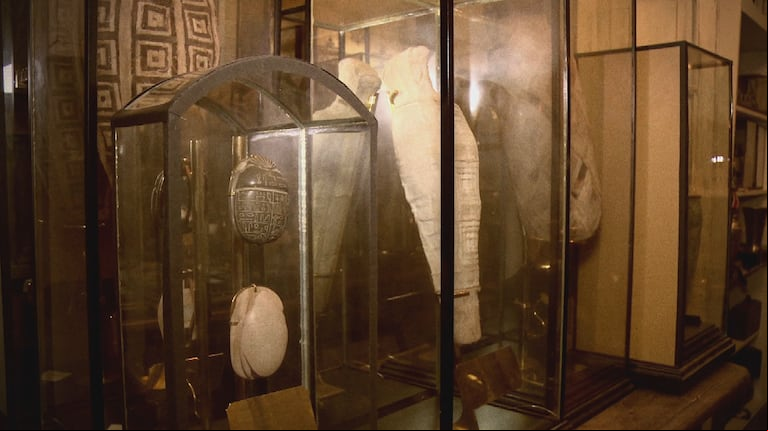 Museo del arte falso. (Foto: Captura TV/ Telenoche)