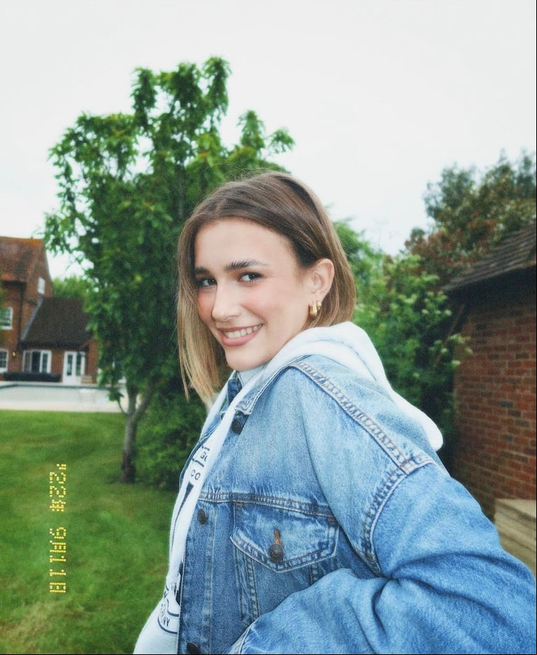 Myla Cambiaso marcó tendencia con su apuesta total denim. (Foto: Instagram/@myla_cambiaso)