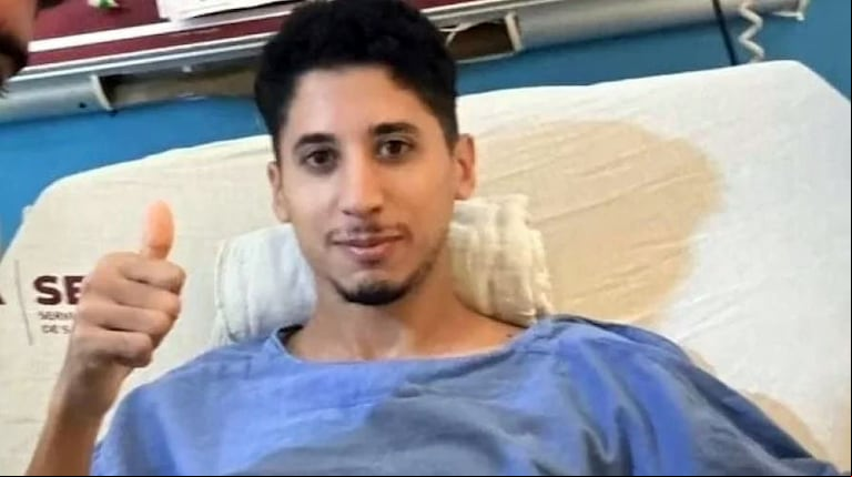 Nahuel Alejandro Tagliaferro, el argentino que fue baleado en México. (Foto: gentileza La Plata 1).