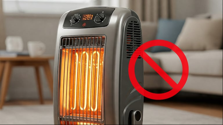 Ni estufa ni caloventor: el electrodoméstico que más seca el aire y puede afectar tu salud en invierno (Foto: Imagen generada por IA).