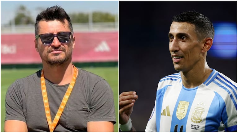 Nicolás Peric fulminó a Ángel Di María por su deseo de ser homenajeado con la Selección argentina. (Fotos: nicoperic - Instagram / Reuter)