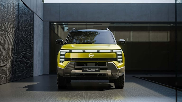 Nueva generación de Frontier. Foto: Nissan.