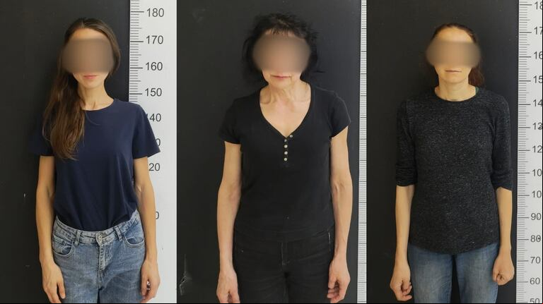 Ocho mujeres están detenidas en la ciudad de San Carlos de Bariloche. (Foto: Policía Federal)