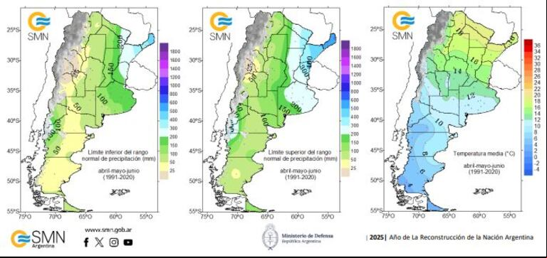 Otoño incierto: el pronóstico climático para el campo anticipa lluvias desiguales y temperaturas elevadas
