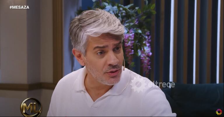 Pablo Echarri en la mesa de Mirtha Legrand. (Foto: captura eltrece).